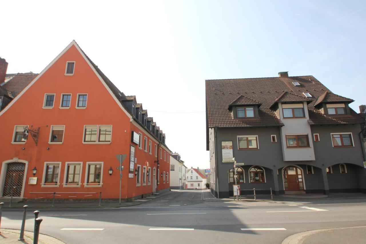 Gasthof Weisses Ross Kleinostheim Buitenkant foto